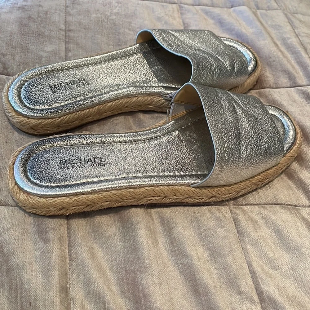 Michael Kors Espadrille Slides
